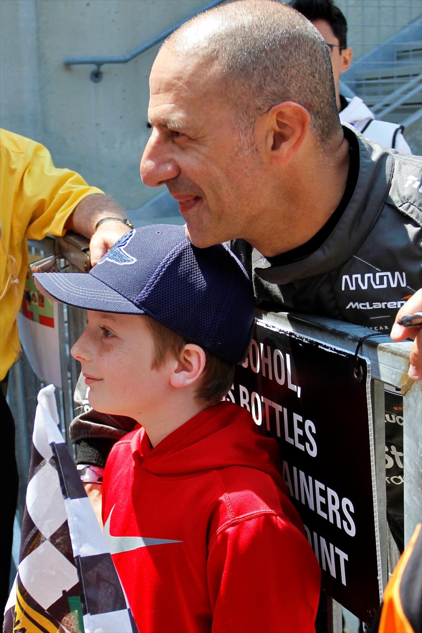 Tony Kanaan - Indianapolis 500 Qualifying Day 1 - By: Paul Hurley -- Photo by: Paul Hurley